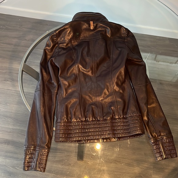 Black Mackage leather jacket - Picture 5 of 6